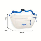 Sac banane bleu pour homme