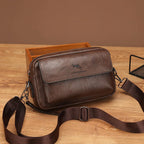 Trousse de toilette homme noir cuir - ShopGET®