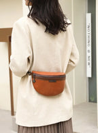 Sac banane femme cuir brillant - ShopGET®