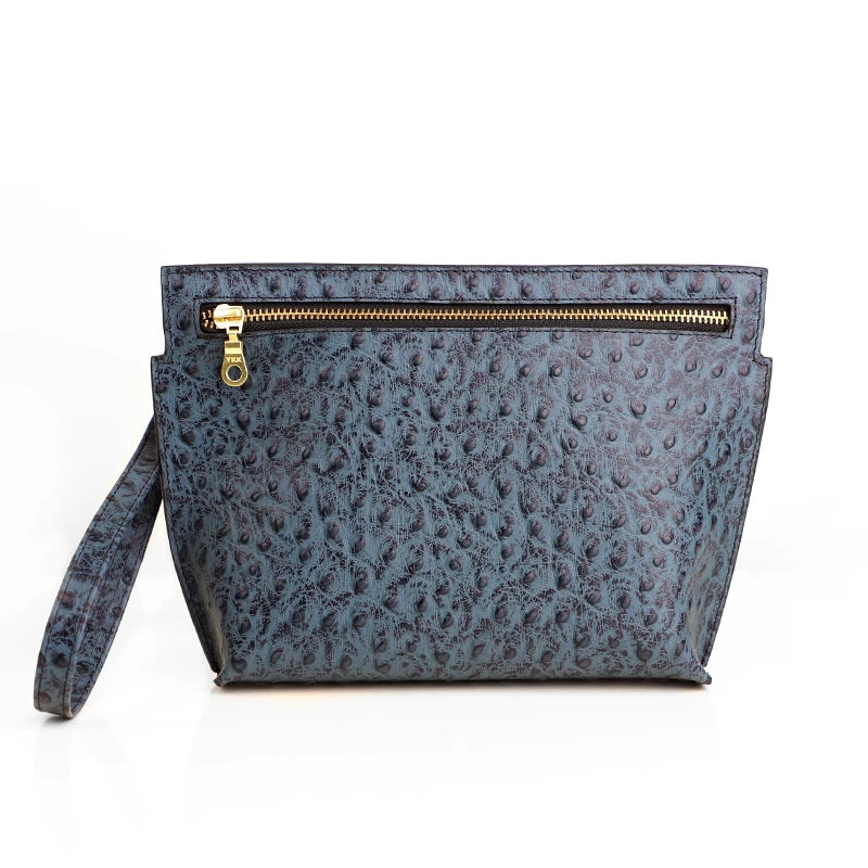 Pochette homme voyage de luxe Noir-Marron-Bleu A-Bleu B-Bleu C-ShopGET® 