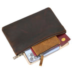 Pochette homme luxe original Marron A-Marron B-ShopGET® 