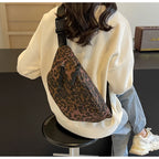 Sac banane bandoulière léopard