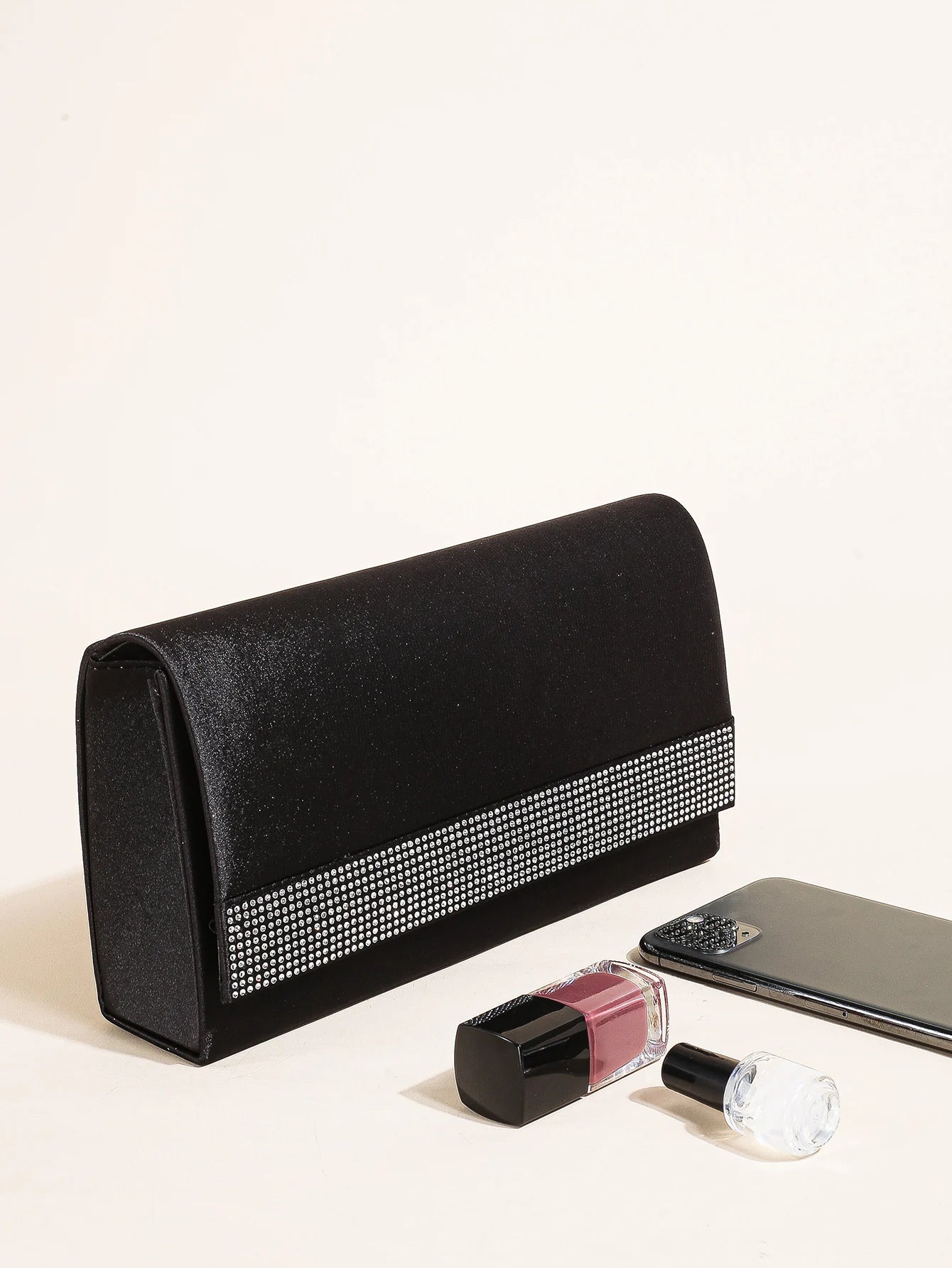 Pochette sac femme tendance Vert / 23 x 5 x 12cm-Argent / 23 x 5 x 12cm-Noir / 23 x 5 x 12cm-Bleu / 23 x 5 x 12cm-ShopGET® 