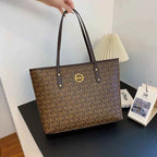 Sac cabas femme cuir souple Café / 42x30x13cm / Offerte-Blanc / 42x30x13cm / Offerte-Marron / 42x30x13cm / Offerte-ShopGET® 