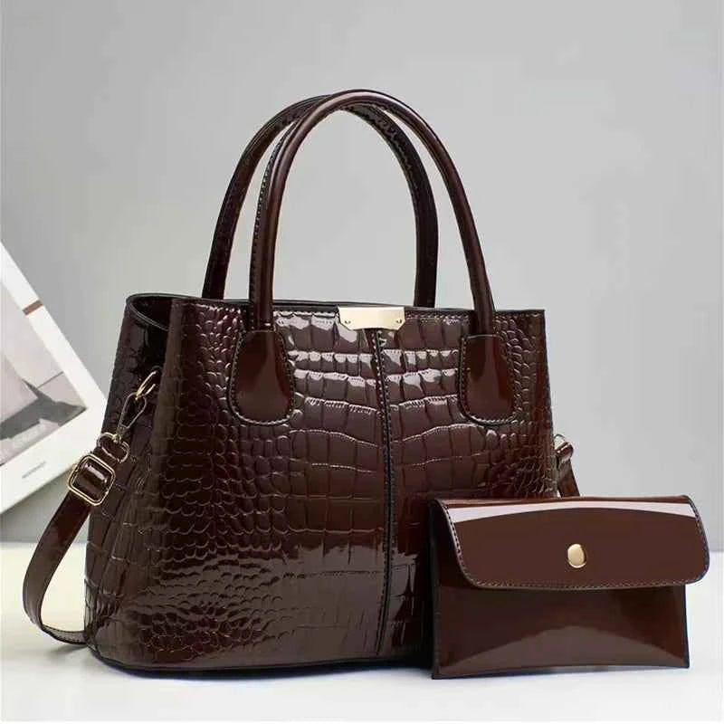 Sac cabas femme cuir chic Rouge-Pourpre-Marron-Chocolaté-Bleu-Noir-ShopGET® 