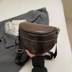 Sac banane femme chic à fermeture éclair