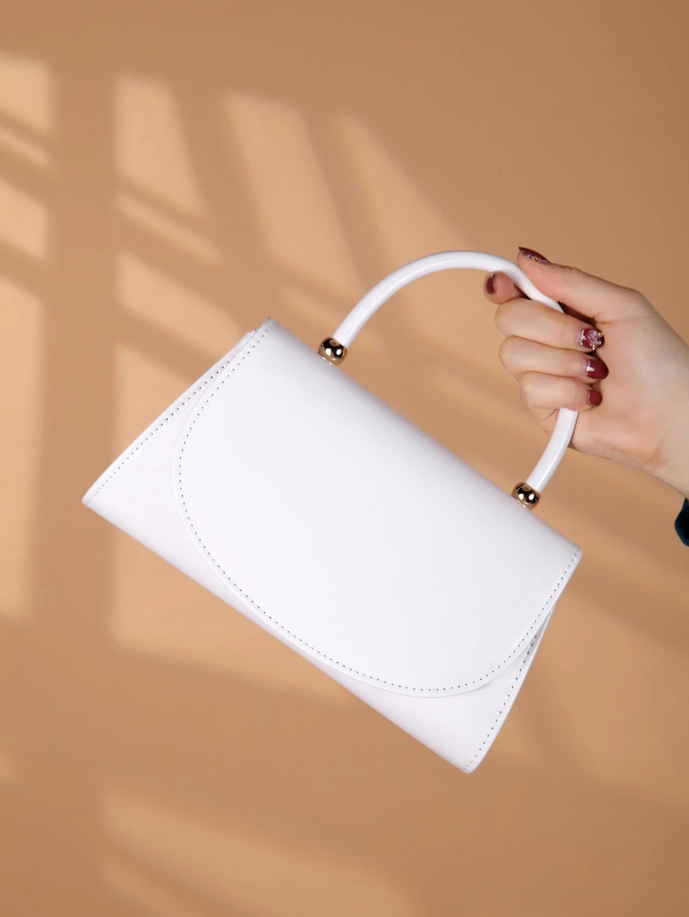 Sac pochette femme  noir Noir-Blanc-ShopGET® 
