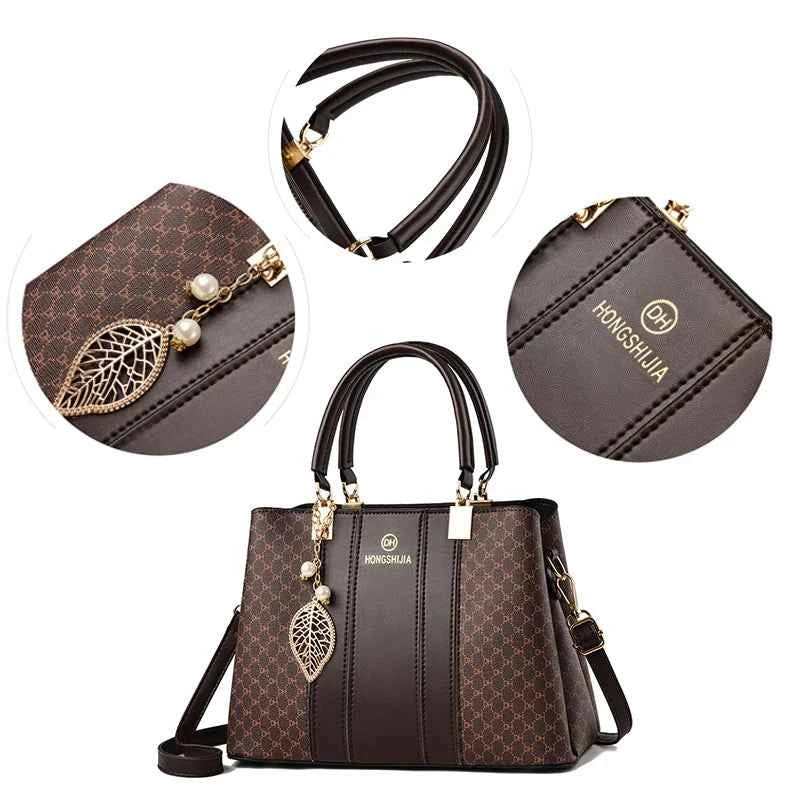 Sac cabas femme cuir pour l'été Marron / 20cm X 20cm X 12cm-Jaune / 20cm X 20cm X 12cm-Rose / 20cm X 20cm X 12cm-Noir / 20cm X 20cm X 12cm-ShopGET® 