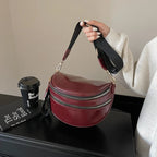 Sac banane femme chic à fermeture éclair