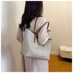 Sac cabas femme de très haute qualité Beige-kaki-Marron-ShopGET® 