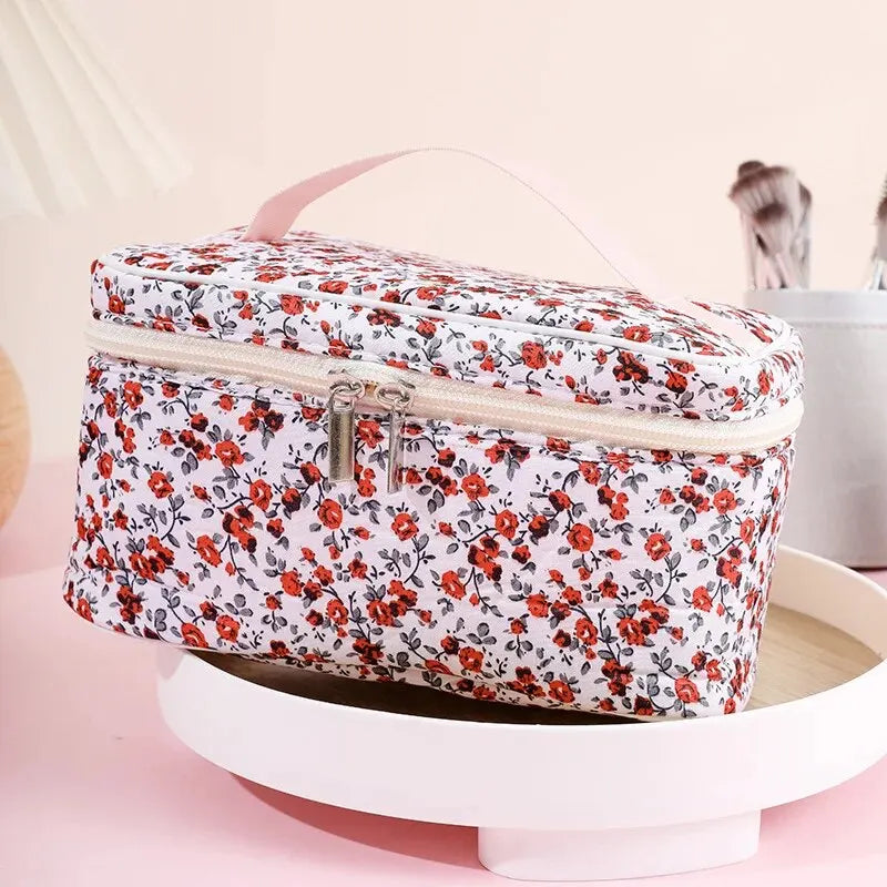 Grande trousse de toilette femme coton - ShopGET®