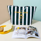 Sac de courses tote bag Blanc Small-Beige Small-Beige Large-Jaune Small-Stripe Large-Vert Large-ShopGET® 