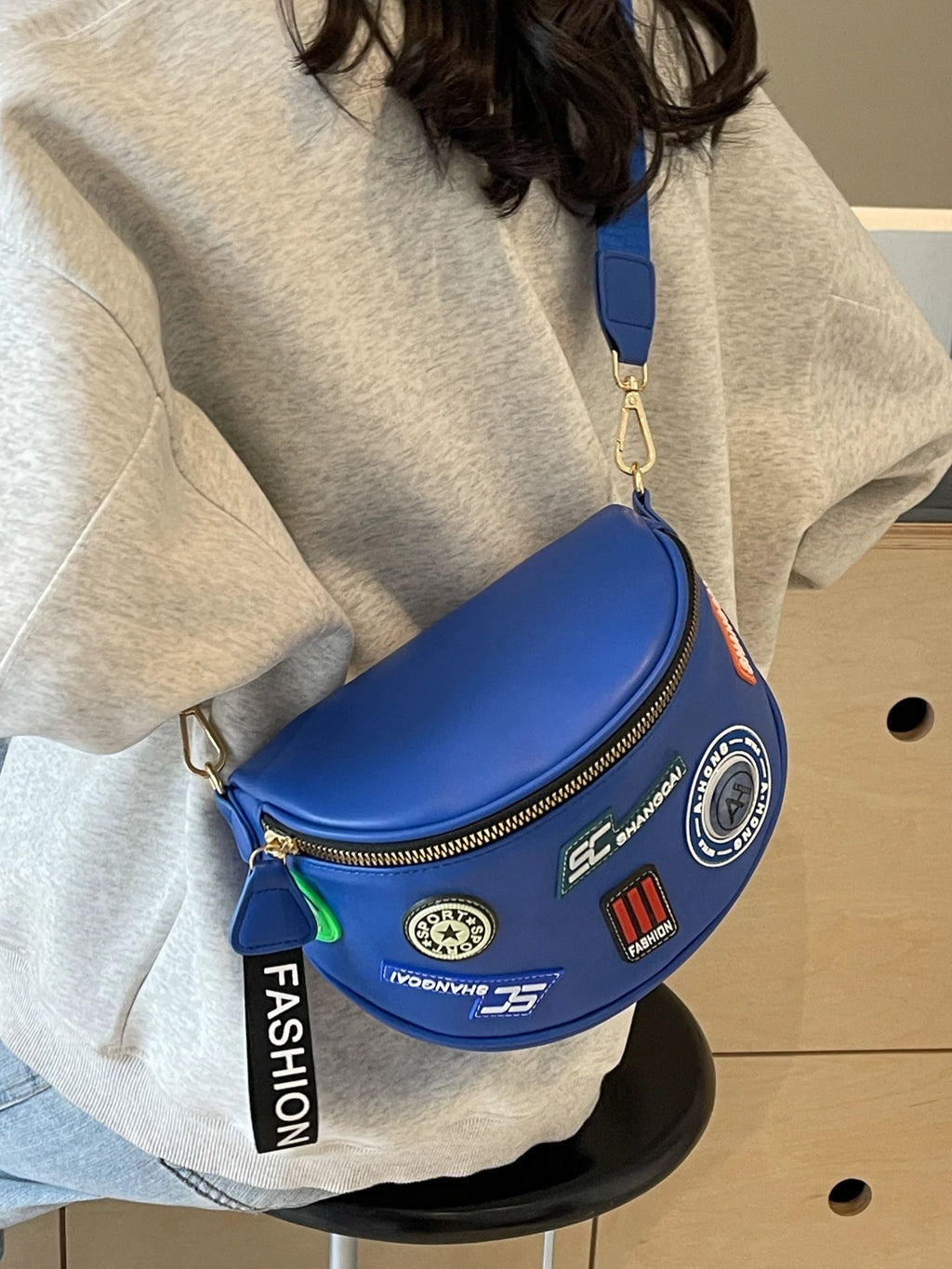 Sac banane femme chic pack lettre unique