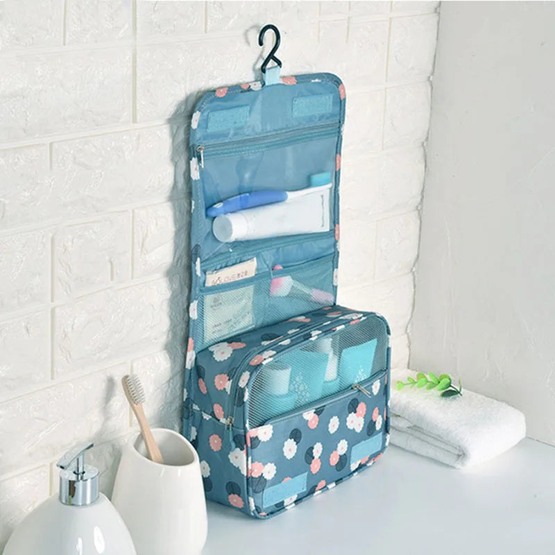 Trousse de toilette femme plaid à accrocher - ShopGET®