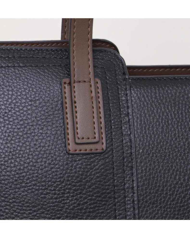 Sac cabas noir lady Tote caramel / 33x11.5x28cm / Offerte-Beige / 33x11.5x28cm / Offerte-Noir / 33x11.5x28cm / Offerte-Gris / 33x11.5x28cm / Offerte-kaki / 33x11.5x28cm / Offerte-Bleu / 33x11.5x28cm / Offerte-Rouge / 33x11.5x28cm / Offerte-ShopGET® 