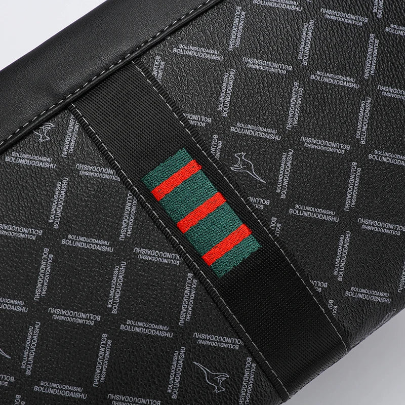 Pochette homme business men Noir A / 17cm x 27cm x 3cm-Noir B / 17cm x 27cm x 3cm-ShopGET® 