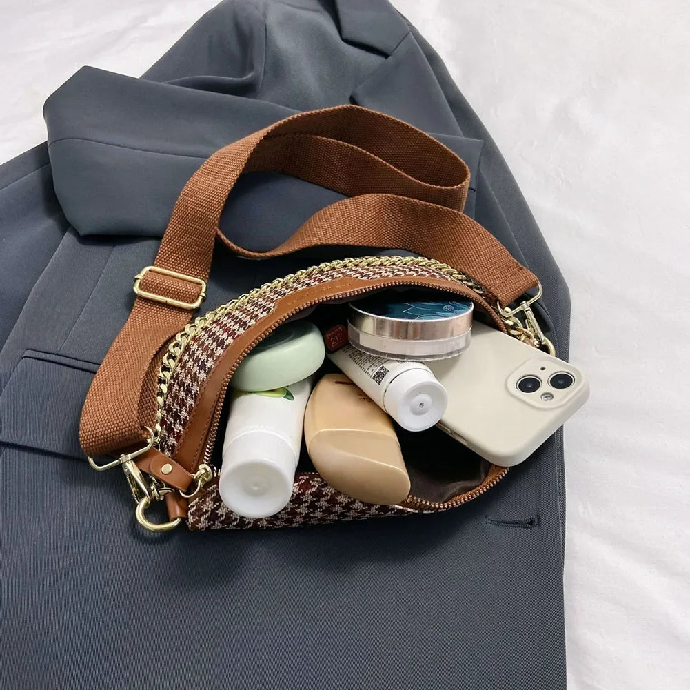 sac banane femme tendance grand capacité à chaine