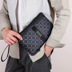 Pochette homme business men Noir A / 17cm x 27cm x 3cm-Noir B / 17cm x 27cm x 3cm-ShopGET® 