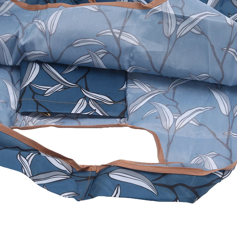 Grand sac cabas courses Bleu-Noir-ShopGET® 