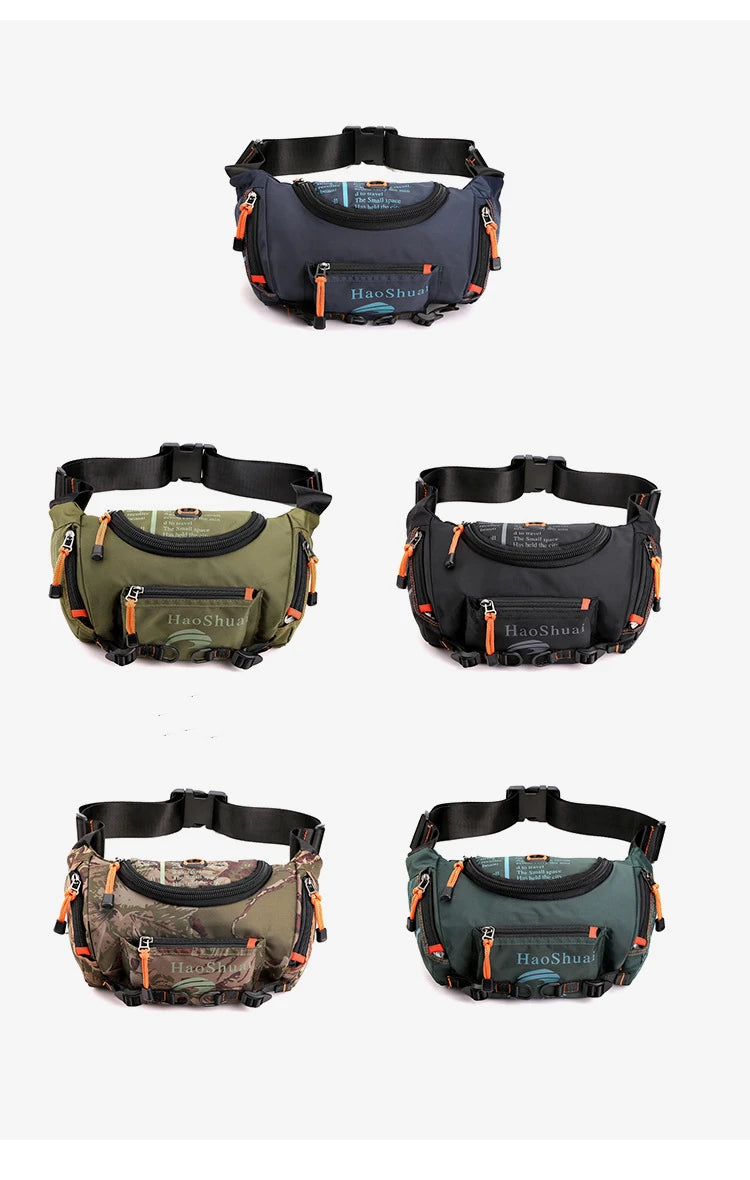 Sac banane tissu pour homme