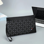 Pochette homme à décor géométrique 27cmX16.5cmX3cm-ShopGET® 