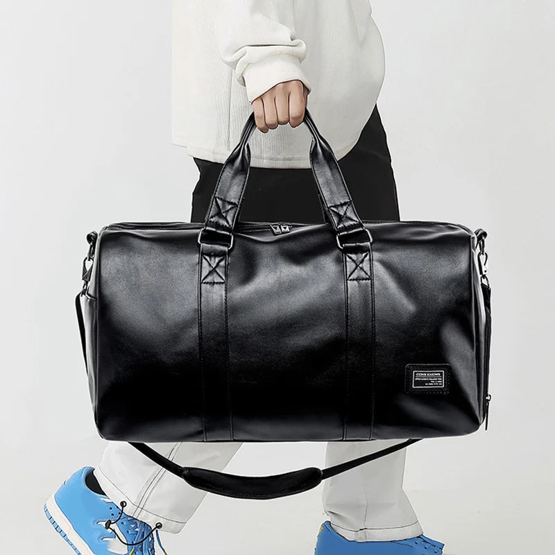 Sac weekend homme noir premium S-L-ShopGET® 