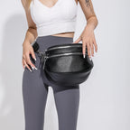 Sac banane femme chic en cuir à large sangle - ShopGET®