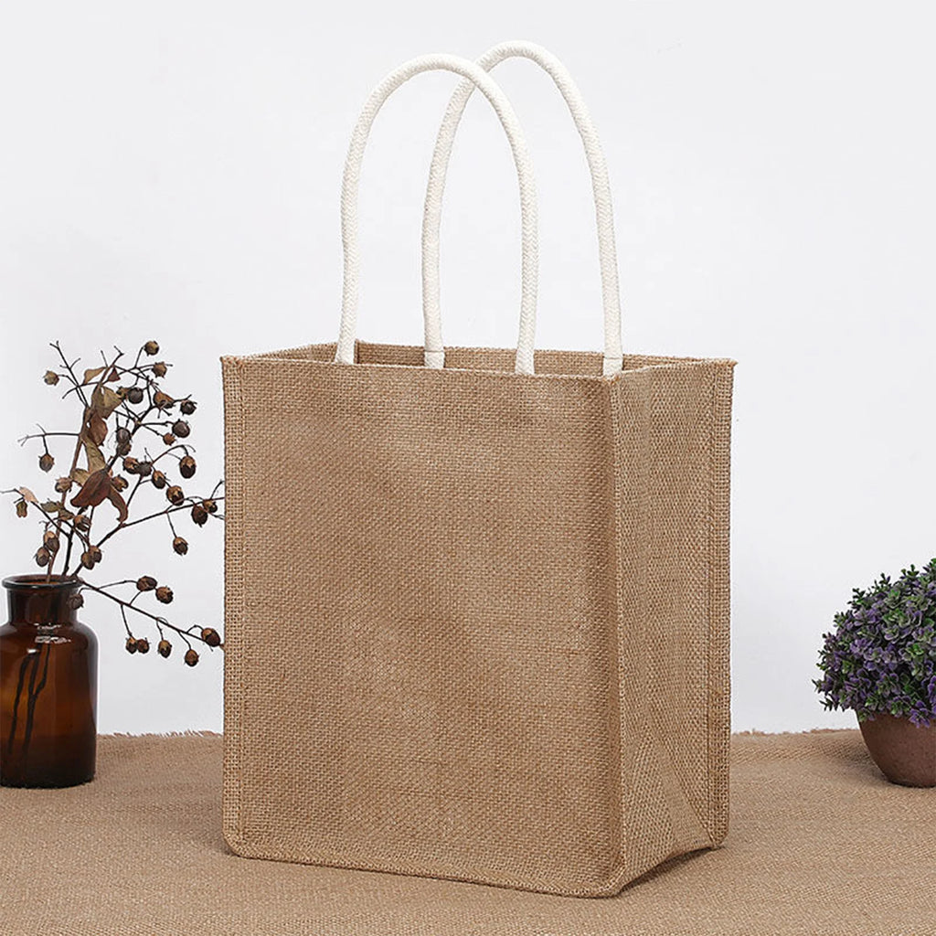 sac cabas tissu Vintage Réutilisable 22x16x13-32x22x13-29x25x15-38x27x16-ShopGET® 