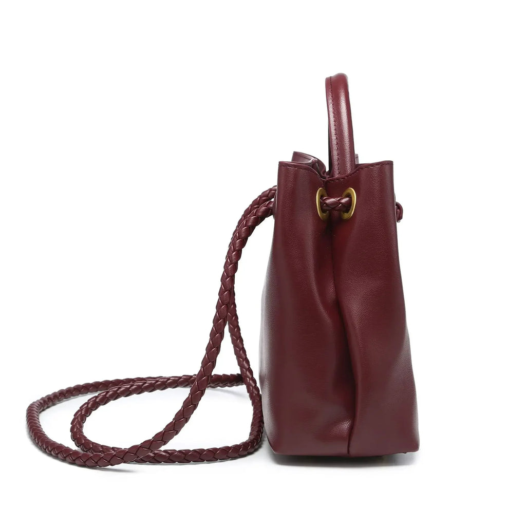 Sac cabas noir à forme simple 29*10 * 18cm / Blanc-29*10 * 18cm / Argenté-29*10 * 18cm / Café-29*10 * 18cm / Noir-29*10 * 18cm / Doré-29*10 * 18cm / Rouge-ShopGET® 