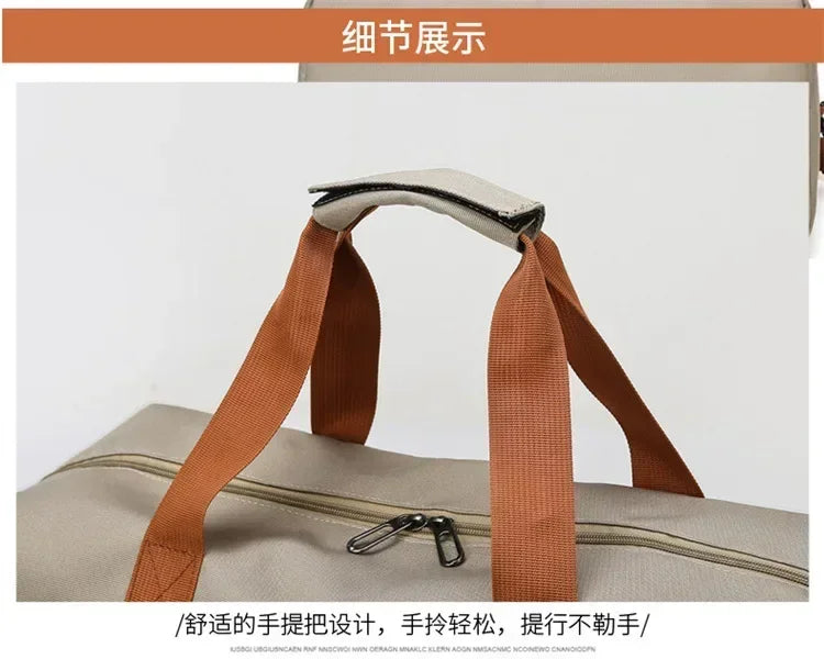 Cabas sac weekend femme Pourpre-Gris-Kaki-Vert-Noir-Bleu-ShopGET® 