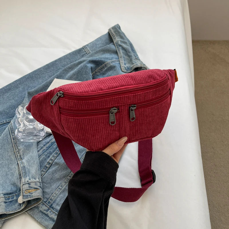 Sac banane femme fausse fourrure courte - ShopGET®