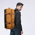 Sac weekend business minimaliste Kaki-Vert-Noir-ShopGET® 