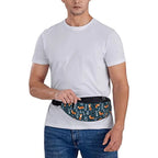 Sac banane multicolore pour homme
