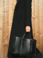 Cabas sac en cuir OFFERTE / Noir / 39x17x28.5cm-OFFERTE / Marron / 39x17x28.5cm-ShopGET® 