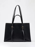 Cabas sac en cuir OFFERTE / Noir / 39x17x28.5cm-OFFERTE / Marron / 39x17x28.5cm-ShopGET® 