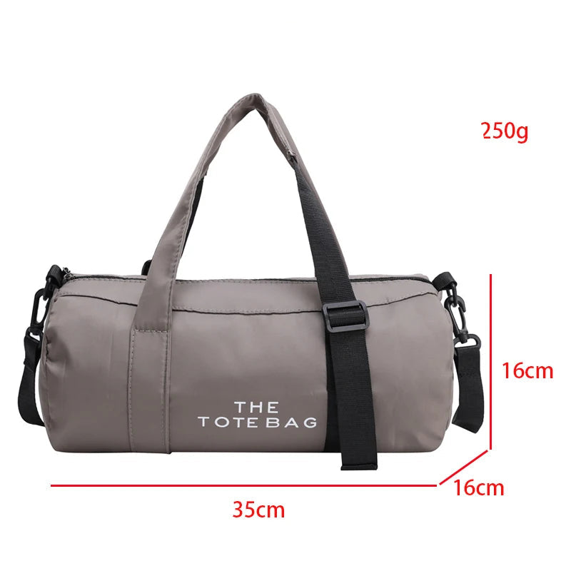 Sac polochon the tote bag Noir-Gris-Vert-ShopGET® 