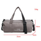 Sac polochon the tote bag Noir-Gris-Vert-ShopGET® 