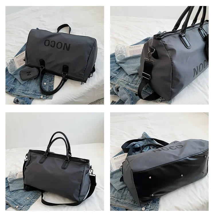 Sac weekend femme luxe Gris / OFFERTE-Noir / OFFERTE-ShopGET® 