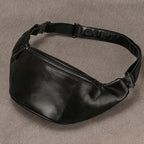 Sac banane en cuir pour homme chic