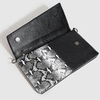 Pochette femme sac original Noir-Noir Blanc-Noir Rouge-ShopGET® 