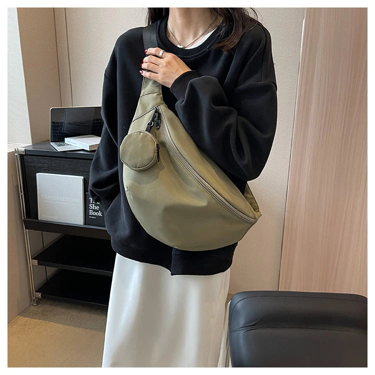 Sac banane femme chic en nylon tendance - ShopGET®