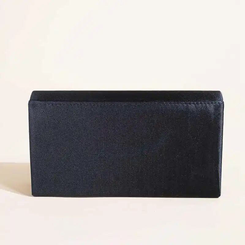 Pochette sac femme tendance Vert / 23 x 5 x 12cm-Argent / 23 x 5 x 12cm-Noir / 23 x 5 x 12cm-Bleu / 23 x 5 x 12cm-ShopGET® 