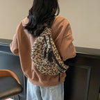 Sac banane léopard grande taille