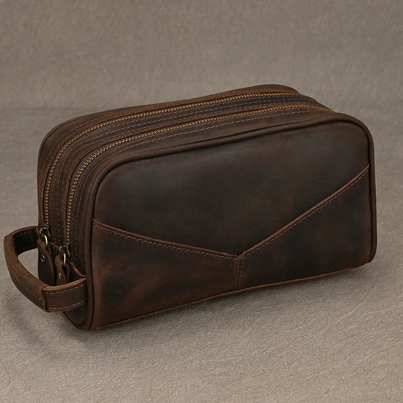 Trousse de toilette homme cuir - ShopGET®