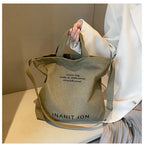 Sac de courses Japonaise Canvas Marron-kaki-Vert-Noir-Gris-ShopGET® 