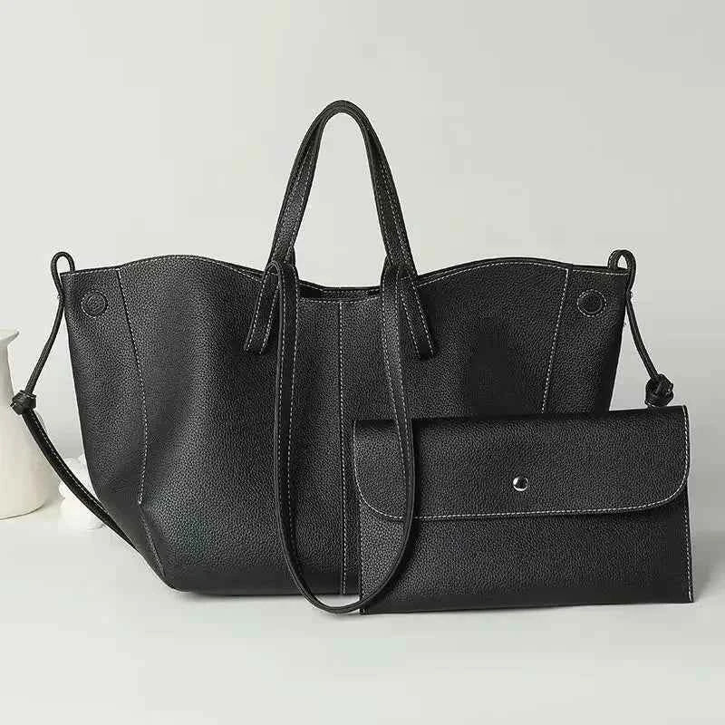 Sac cabas femme original big White-big black-big brown-small White-small brown-small black-ShopGET® 