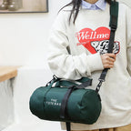 Sac polochon the tote bag Noir-Gris-Vert-ShopGET® 