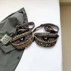 Sac banane léopard avec chaine