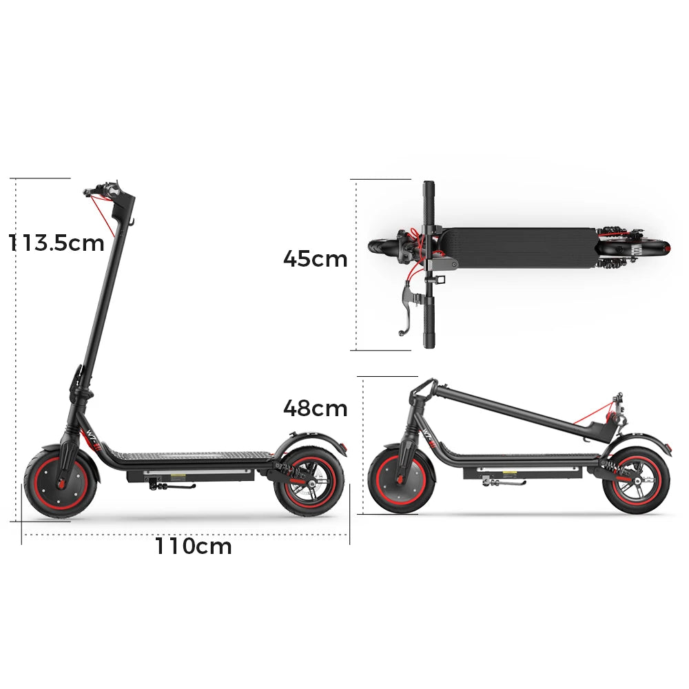 Trottinette électrique adulte 650W  + APP de contrôle E-scooter