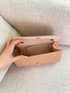 Pochette femme bandoulière minimaliste Kaki-Noir-Blanc-ShopGET® 